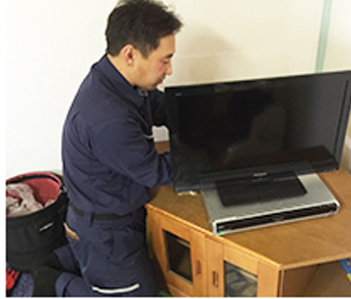 テレビ、アンテナ工事